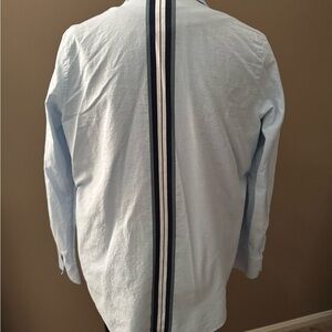 Athleta Long Sleeve Button Down - Not Your Basic Blue